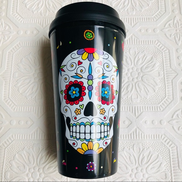 Dia De Los Muertos Coffee Tumbler - Picture 2 of 7